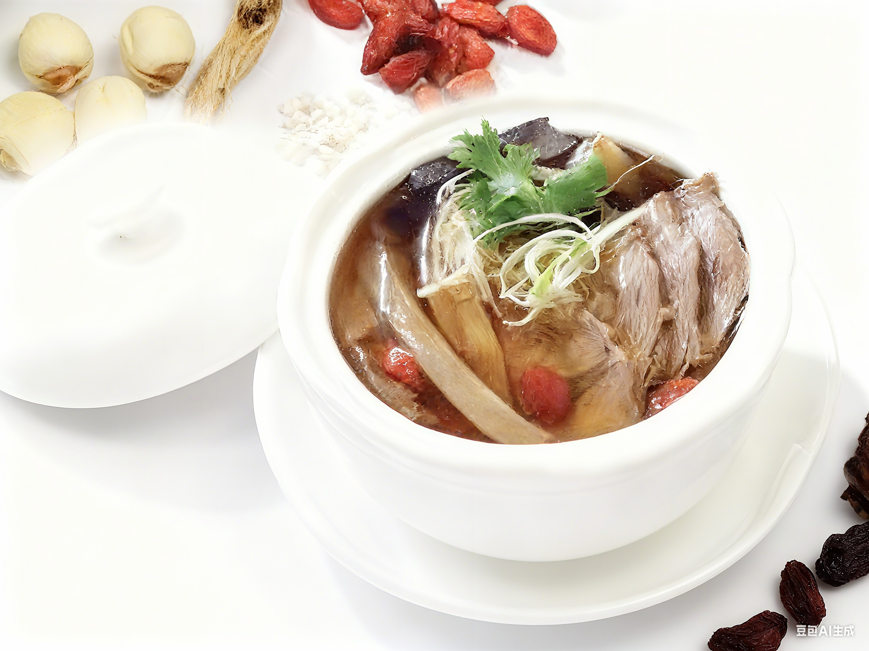 013 首乌牛酸汤 "SHOU WU" (Polygonum Multiflorum) Beef Shank Soup