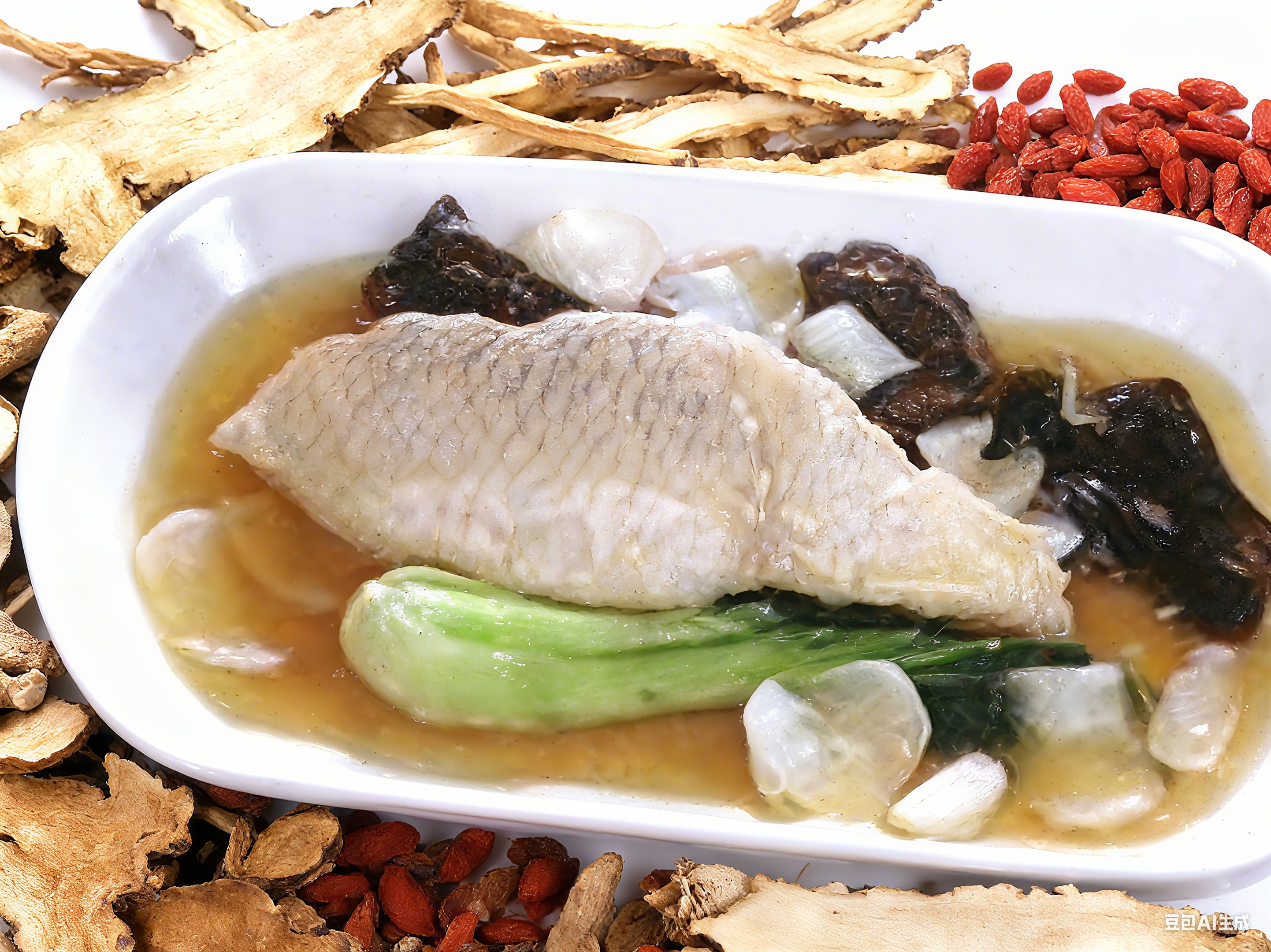 032 糟溜鳕鱼(BRAISED COD FISH IN FERMENTED RICE WINE SAUCE)