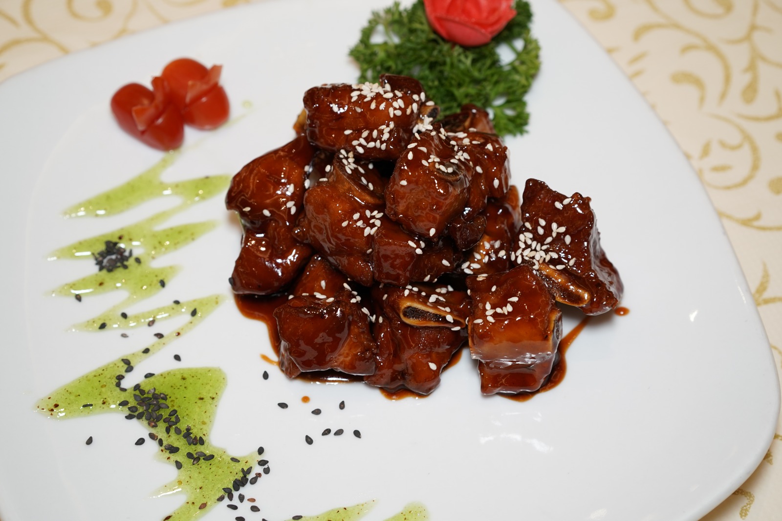 059 Shanghai Style Sweet & Sour Pork Ribs