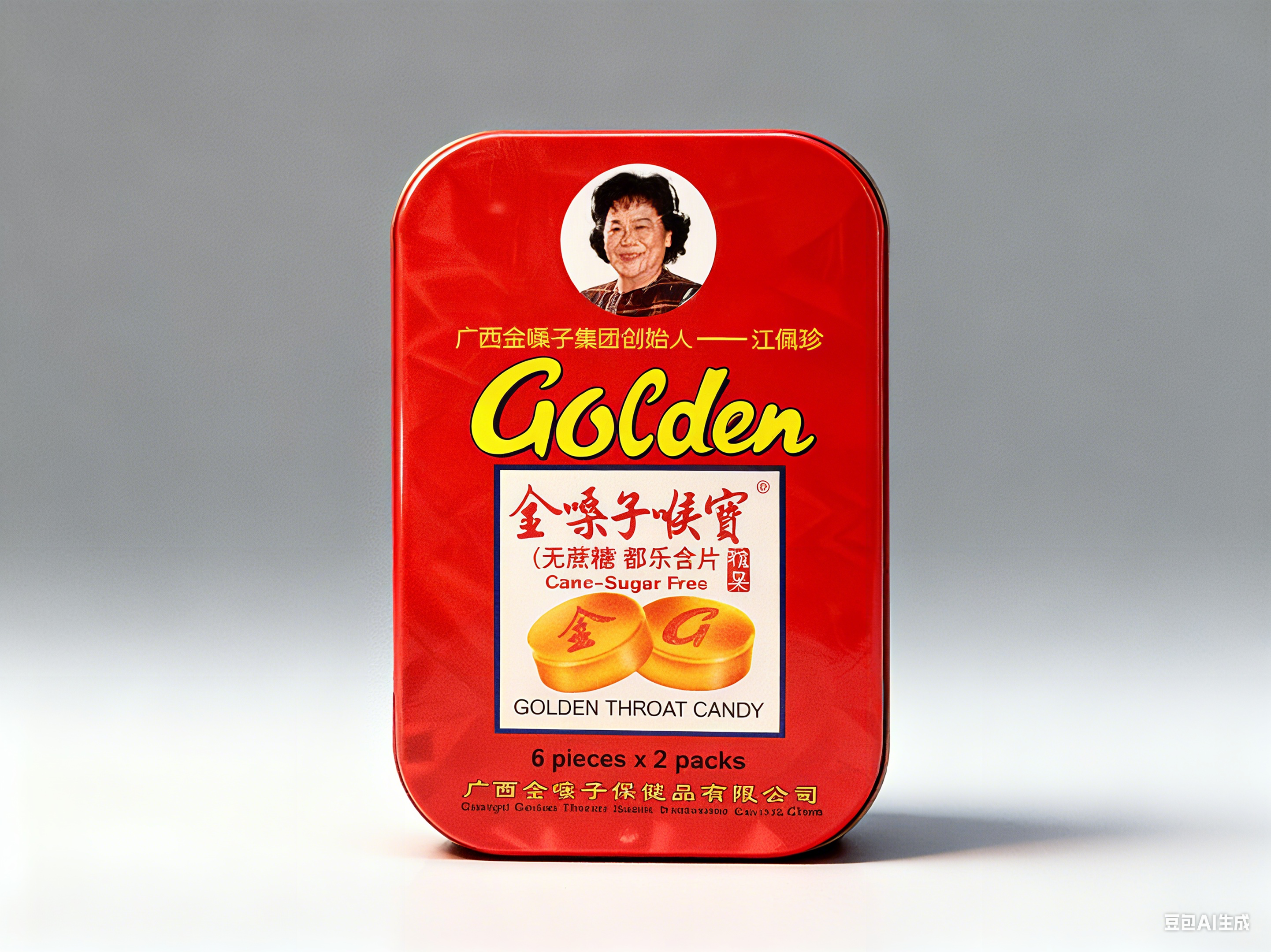 114 金嗓子(无糖)GOLDEN THROAT LOZENGES (SUGAR FREE)